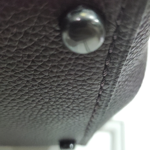 NWTs Beautiful Coach Fulton Satchel~Colorblock Leather~Oxblood~ MSRP:$350 - Picture 9 of 11